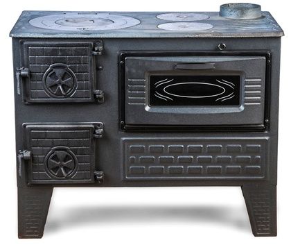 Отопительно-варочная печь МастерПечь ПВ-04 с духовым шкафом, 7,5 кВт в Курске
