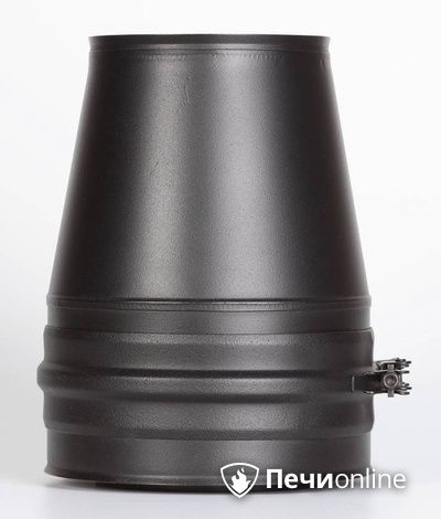 Комплектующие дымохода Schiedel Конус д.150 PM25 (Черный) Permetr в Курске
