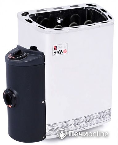 Электрокаменка для сауны Sawo Mini MN-30NB-Z со встроенным пультом управления в Курске