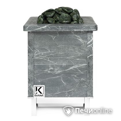 Электрическая печь Karina Quadro 4,5 кВт Талькохлорит в Курске